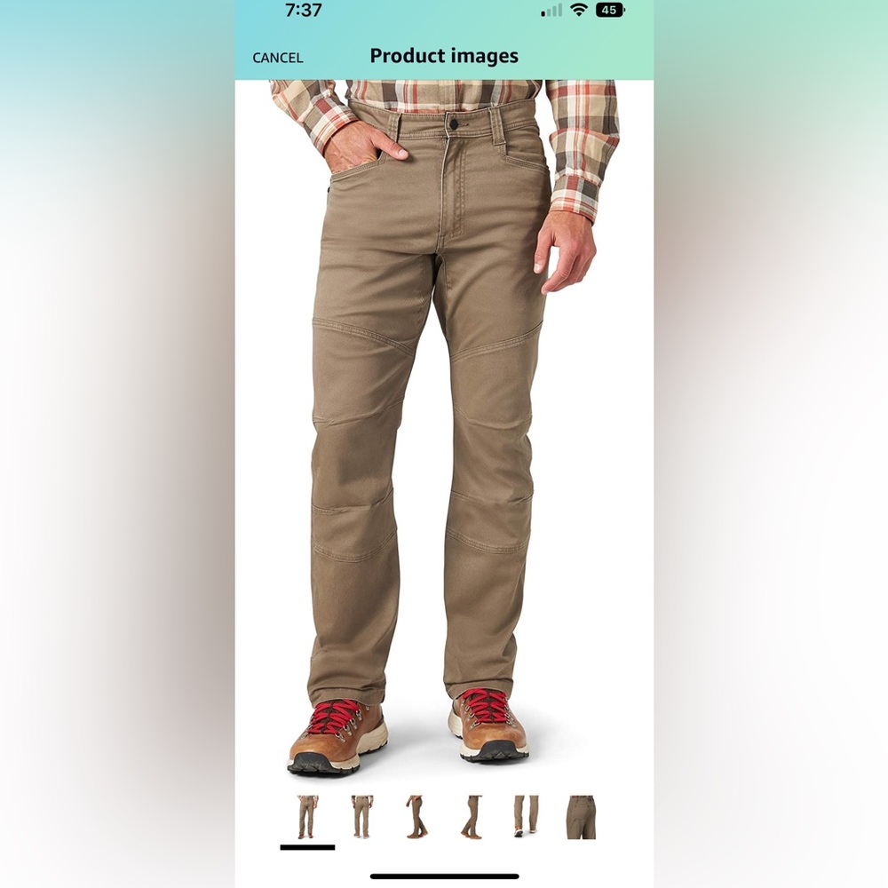 Wrangler ATG Reinforced Utility Pants 36x30